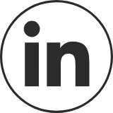 Circle Black LinkedIn