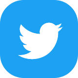 Solid Blue Twitter