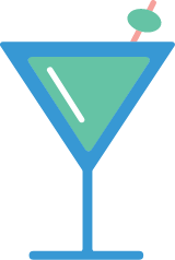 Overflowing Martini