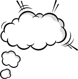 Poof Thought Bubble