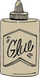 Drawn School Glue